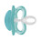MAM MAM Supreme Dental Dummy 16+ Months, Pack of 4 for Girls, Thin Teat - Orthodontic Soother, Skin-Friendly with Extra air Flow, incl. sterilising and 4