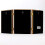 Lawrence Frames Picture Frame, Metal, Gold, 5x7 Triple 3