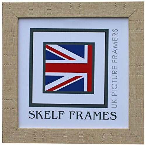 Skelf Frames 5 x 5 Inches Square Picture Photo Frame in Natural Off