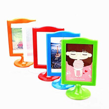 Double Sided Vertical Photo Frame Each Frame Holds 4x6 inch 2 Pictures , Pack of 10 (5 Colors)