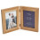 Hampton Frames NEW ENGLAND Solid Oak Wood Photo Frame (Hinged Double 5x7 (13x18cm)) 1