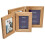 Hampton Frames NEW ENGLAND Solid Oak Wood Photo Frame (Hinged Double 5x7 (13x18cm)) 5