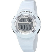 Lorus Unisex Chronograph Digital Watch with PU Strap R2383HX9