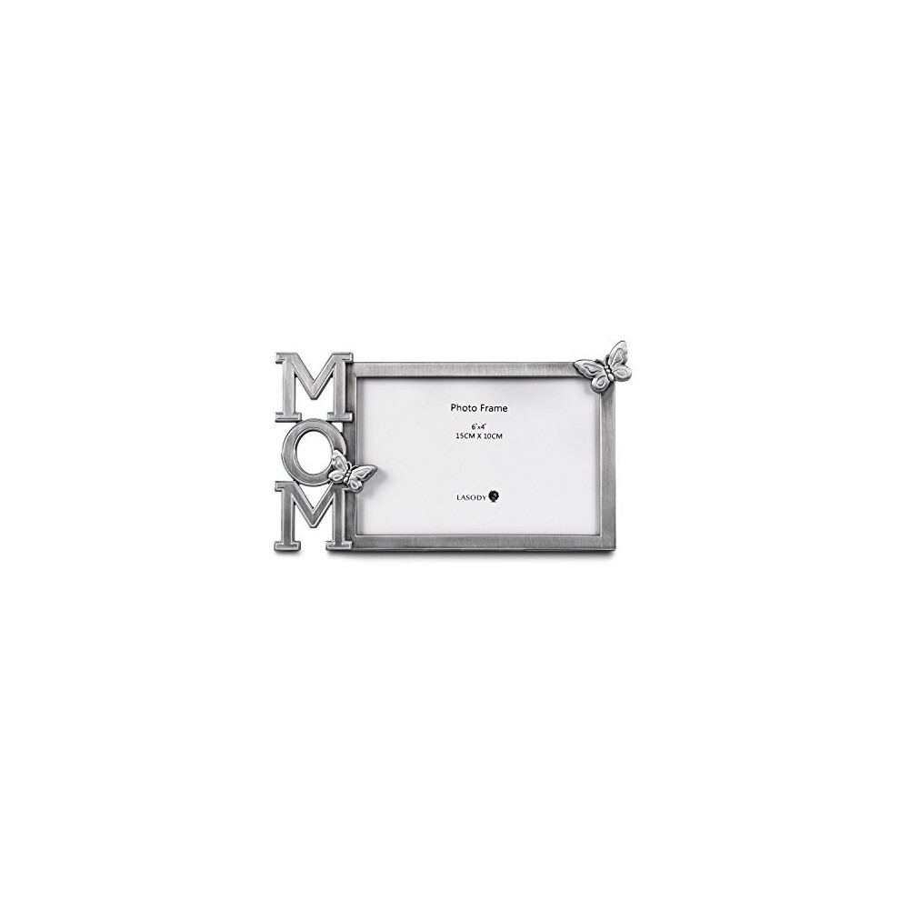 Cadre photo LASODY pour maman, cadeaux pour maman, cadre photo papillon I Love Mom, cadre photo pour la f   te des m   res