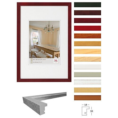 Peppers wooden frame 15x20 grey 1