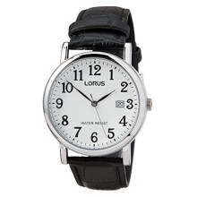 Lorus Gents Watch XL Analogue Quartz RG835CX9 Classic Leather