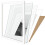 SILD A2 Poster Frame - Solid Wood Frames White Picture Frame A2 with Mount for A3 Frame Set of 2 5