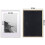 SILD A2 Poster Frame - Solid Wood Frames White Picture Frame A2 with Mount for A3 Frame Set of 2 2
