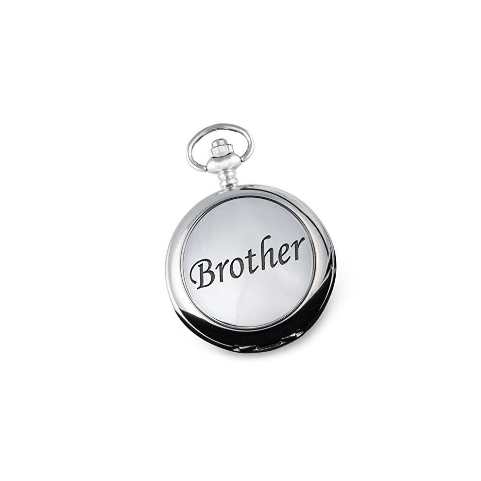 Photos - Wrist Watch Men's 60th Birthday Gift, Engraved Pocket Watch with Brother Case in a Presentation Box