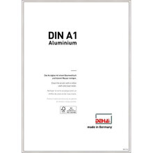 DEHA Design aluminium picture frame Boston, 59,4x84,1 cm (A1), Silver