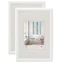 Walther design KP045WD Photo Frames, White, 11.75 x 17.75 Inch (30x45 cm), Double Pack