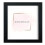 Modern 50x50 Frame Black - Picture Frames With Safe Perspex Front & Wall Hanging Hooks - Use As Square Photo Frame - Poster Frames - Square Frame 2