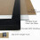 Modern 50x50 Frame Black - Picture Frames With Safe Perspex Front & Wall Hanging Hooks - Use As Square Photo Frame - Poster Frames - Square Frame 3
