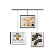 Umbra Exhibit Set of Three 8x10 Picture Frames, Black