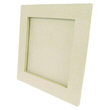 D?copatch - Ref CD026C - Flat Frame - Papier Mach? Object to Decorate - 0.5 x 20 x 20cm - Decorate with D?copatch Papers & PaperPatch Glue, Glitter,