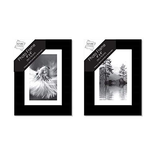 Tallon Photo Frames - Black - 4''x 6''