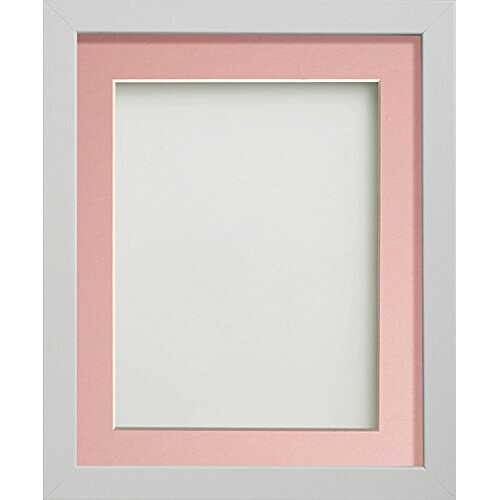 Frame Company Allington Range White Picture Photo Frame with Mount