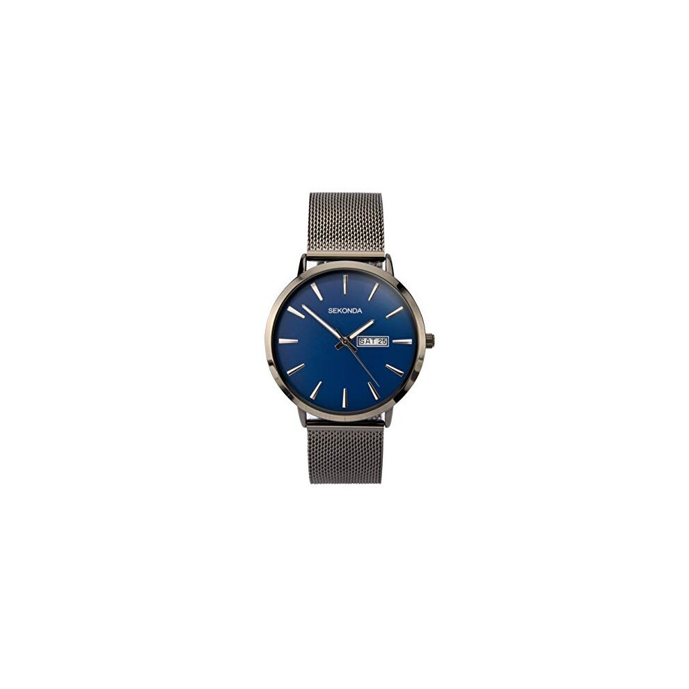 Photos - Wrist Watch Sekonda Mens Analogue Classic Quartz Watch with Stainless Steel Strap 1728