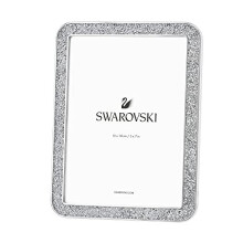 Swarovski Una Angelic Tropfenohrringe mit klaren Kristallen in rhodinierter Fassung mit Scharnierverschluss