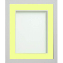 Frame Company Allington Range White Picture Photo Frame with Lemon Bon Bon Mount * Choice of Sizes* NEW