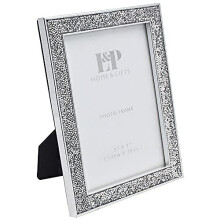 LEONARDO LP48477 Multi Crystal Frame | For Adults | Silver Accessory