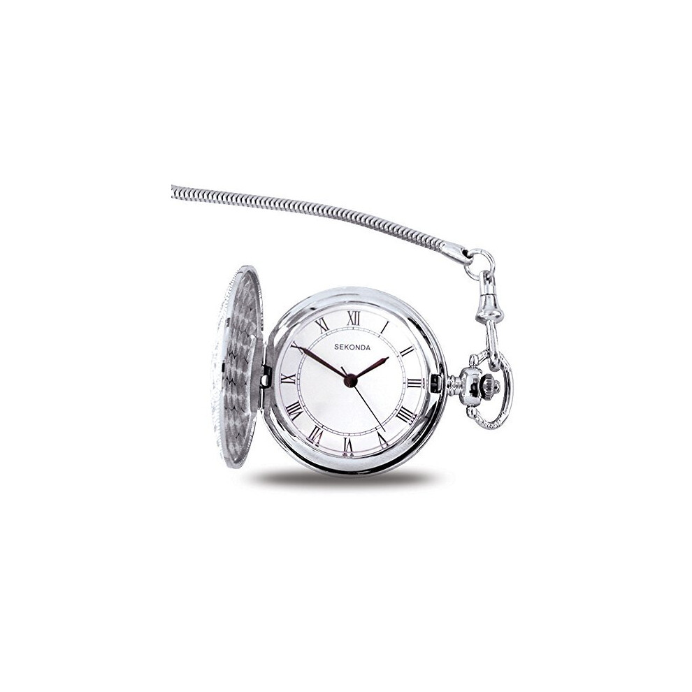 Sekonda Men's Quartz Watch With Dial Analogue Display And Steel Bracelet 3798.3 White