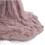 (Blush Pink ) Teddy Throw Soft & Snug Warm Size 150 x 200 cm 2