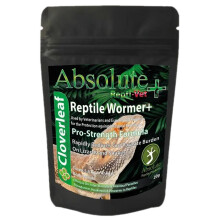 Cloverleaf Absolute Repti-Vet Reptile Wormer + 20g - Parasite Treatment for Lizards and Snakes