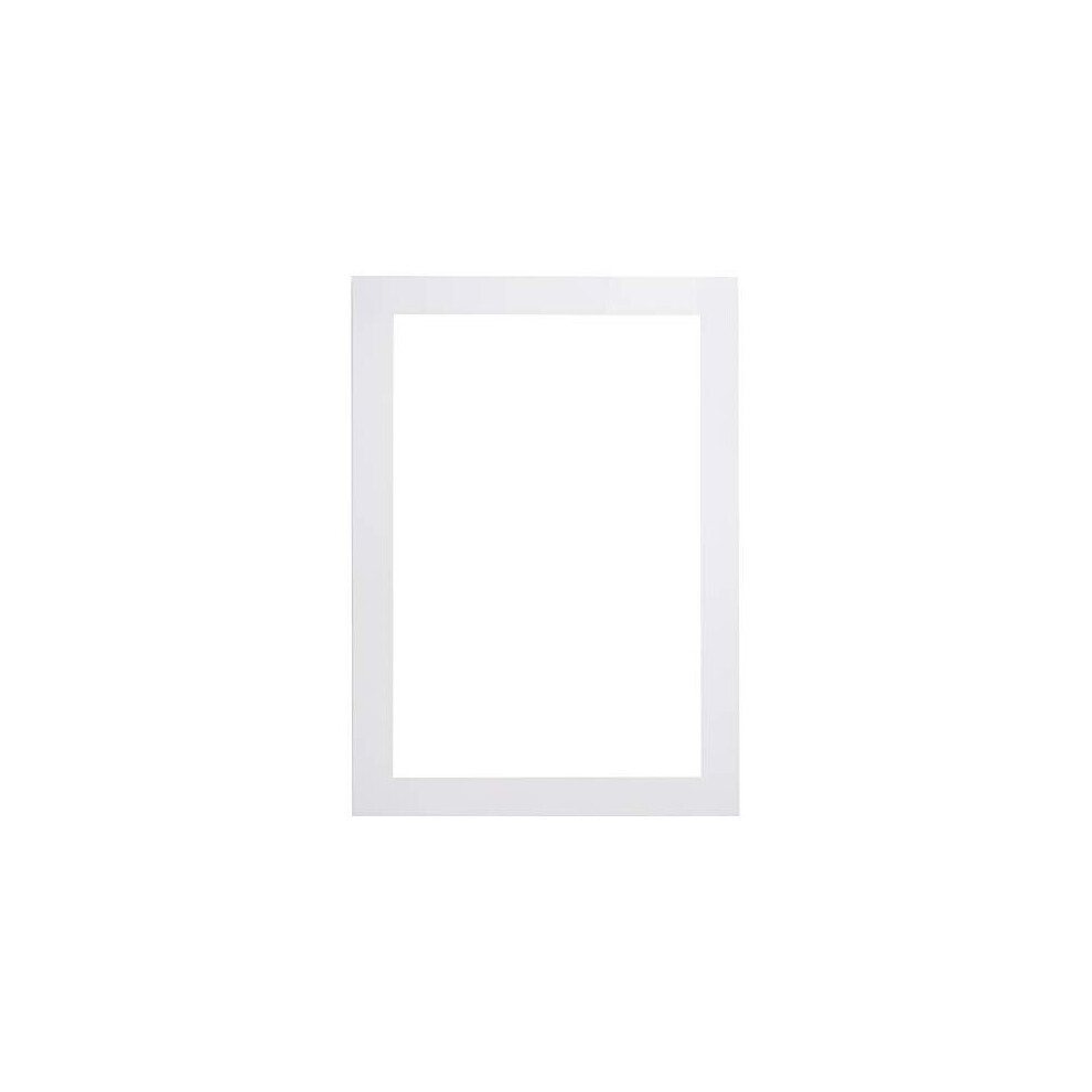 Walther design PA071W Mounts, Frame Size 19.75 x 27.50 inch (50 x 70 cm), Picture Size 15.75 x 23.50 inch (40 x 60 cm), snow white
