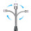 (Black) Electric Lighter Flexible Arc Ignition Gun Windproof Lighter For Candles Cooking 4