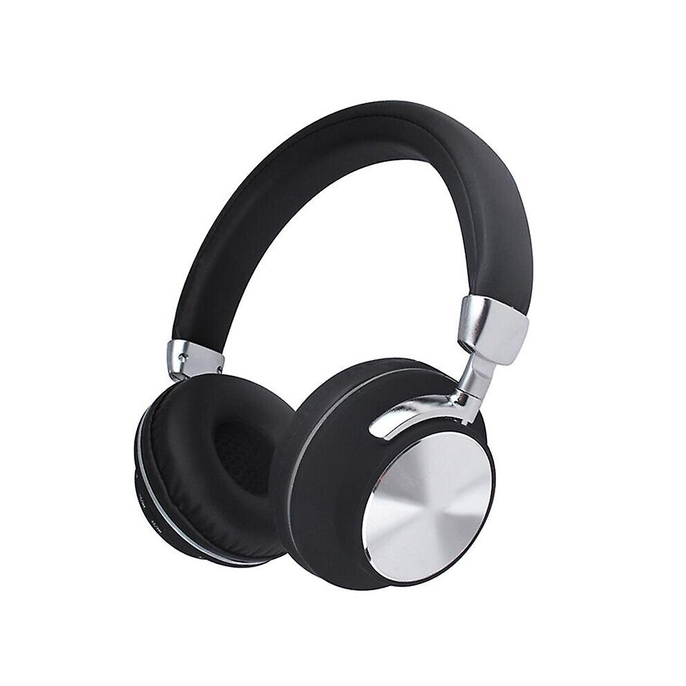(Black) Wireless Headset Bluetooth Headphone Portable Folding Gaming Headset Black 768611122763