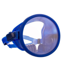 (Blue) Full Face Diving Mask Wide View Anti Fog Snorkeling Mask For Underwater Sports