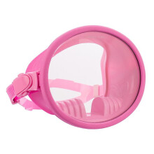 (Pink) Full Face Diving Mask Wide View Anti Fog Snorkeling Mask For Underwater Sports