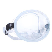 (Transparent) Full Face Diving Mask Wide View Anti Fog Snorkeling Mask For Underwater Sports