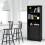 Costway Bookcase Shelving Storage Cabinet Standing Wooden Display Bookcase 3