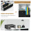 Costway 2-Drawer Rolling File Cabinet Lateral Mobile Filling Cabinet Office 5