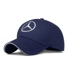 (navy 2) Mercedes-Benz embroidered baseball cap fashion