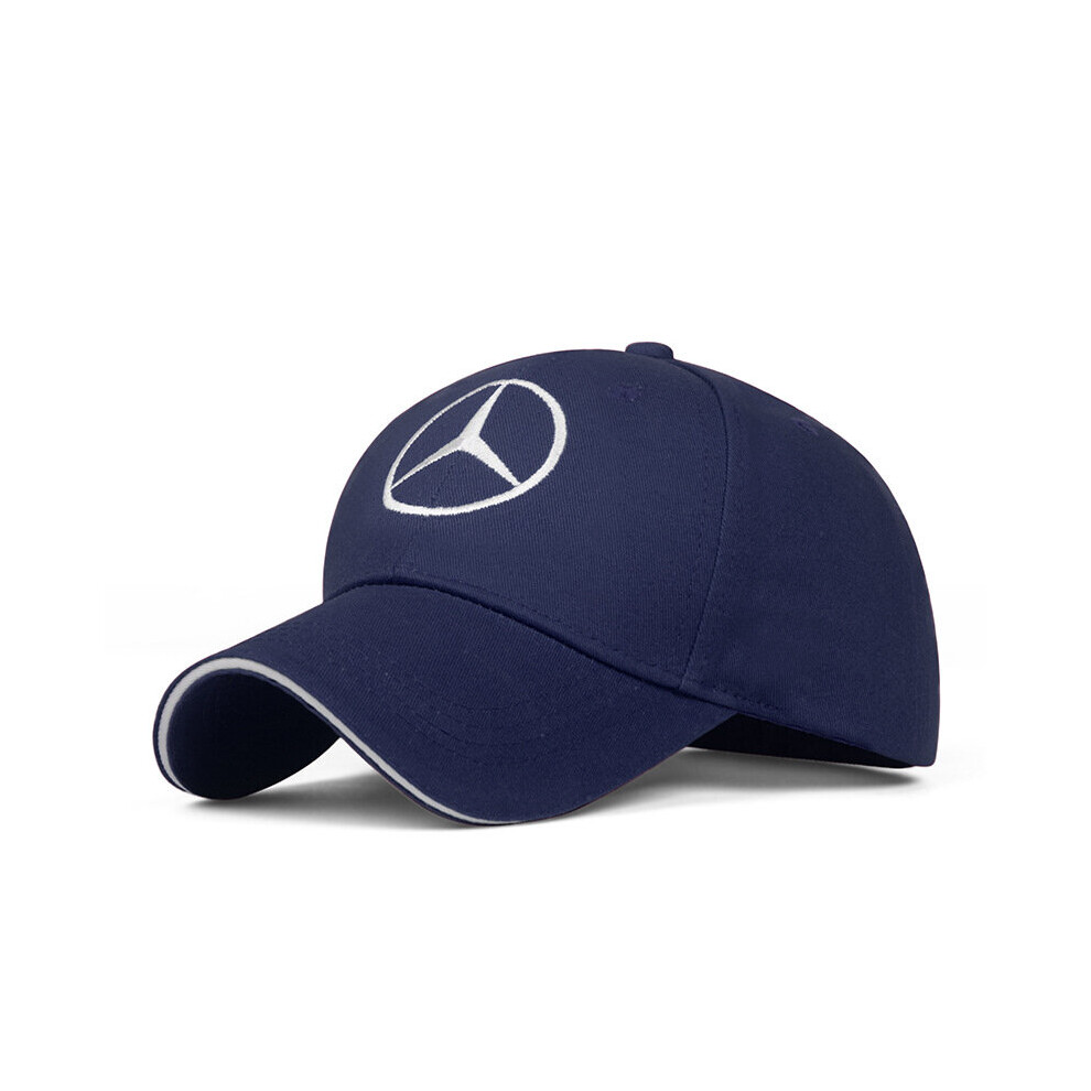 (navy 2) Mercedes-Benz embroidered baseball cap fashion