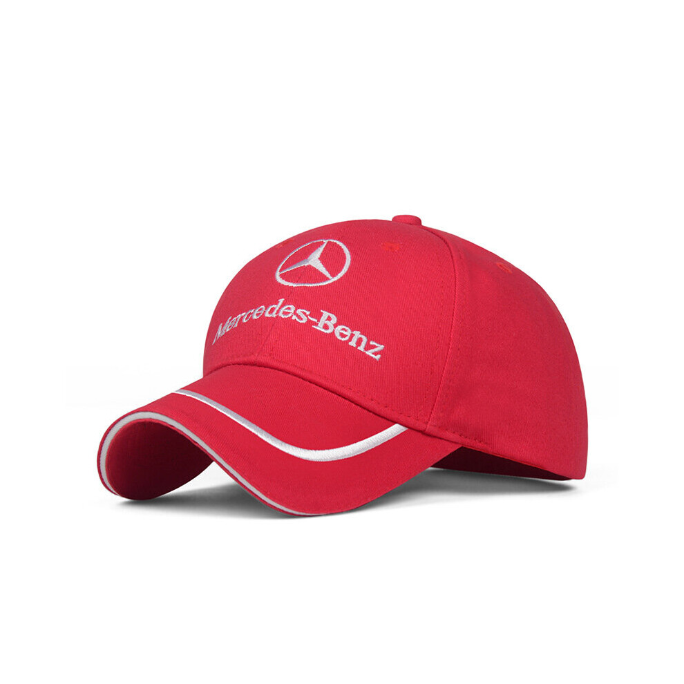 (red) Mercedes-Benz embroidered baseball cap fashion