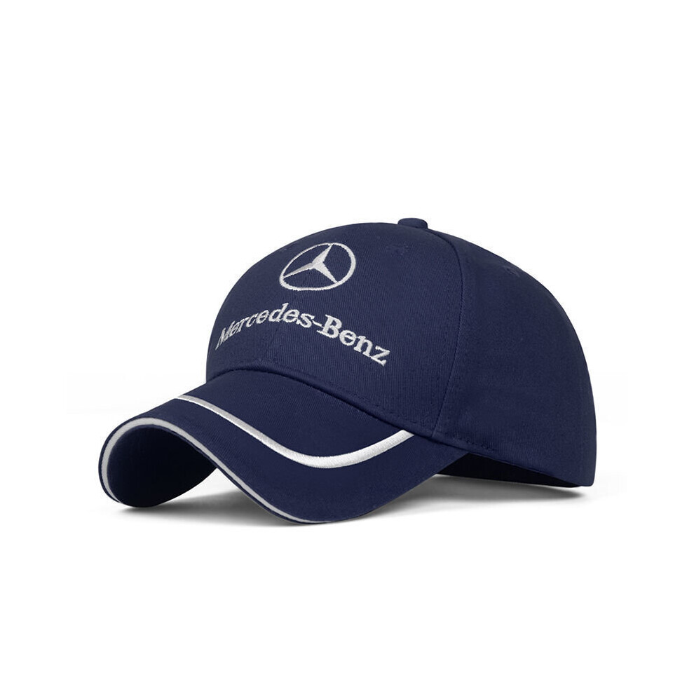 (navy) Mercedes-Benz embroidered baseball cap fashion