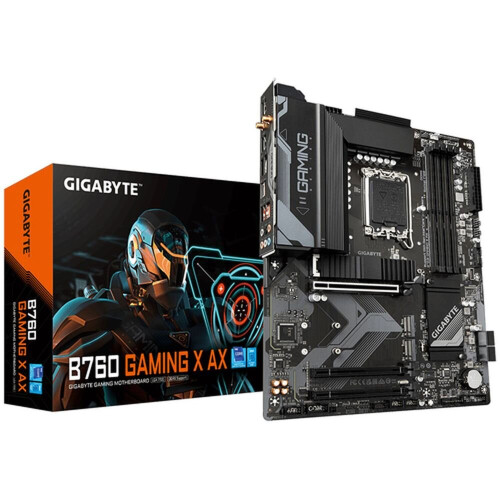 Gigabyte GIGABYTE Mainboard B760 GAMING X AX - ATX - Socket LGA 1700 - Intel
