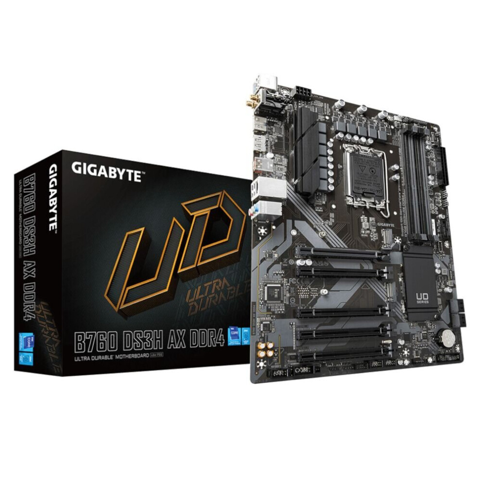 Gigabyte Mainboard B760 Ds3h Ax Ddr4 - Atx - Socket Intel 1700 - Intel B760