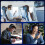 (Blue) Wireless Headset Foldable Bluetooth Headphones Over Ear 40 Hours Playtime 4