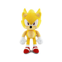 (Super Sonic) Sonic The Hedgehog Shadow Super Sonic Plush Doll Toy Kids Gifts