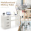 Costway 4-Drawer Computer Desk Modern Home Office Desk Laptop Executive Desk 7