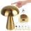 Mushroom Desk Lamp LED Cordless Touch Sensor Table Lamp Rechargeable 7
