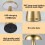 Mushroom Desk Lamp LED Cordless Touch Sensor Table Lamp Rechargeable 8