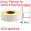 (10) Direct thermal labels rolls 56x25mm 2000/roll shipping tags for Zebra & thermal printer 3