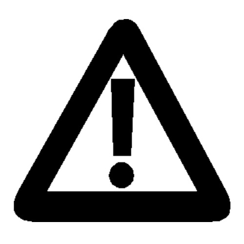 (100) WARNING DANGER CAUTION Large shipping label adhesive warning mailing sticky sticker 61x49mm 1