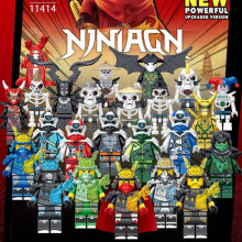 Anime Characters 24 Pieces Ninjago Mini Figure Building Block Toys Mini Doll